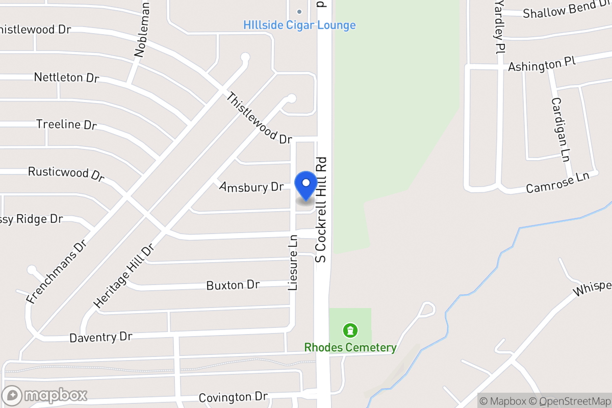 Map of 1308 Leisure Ln