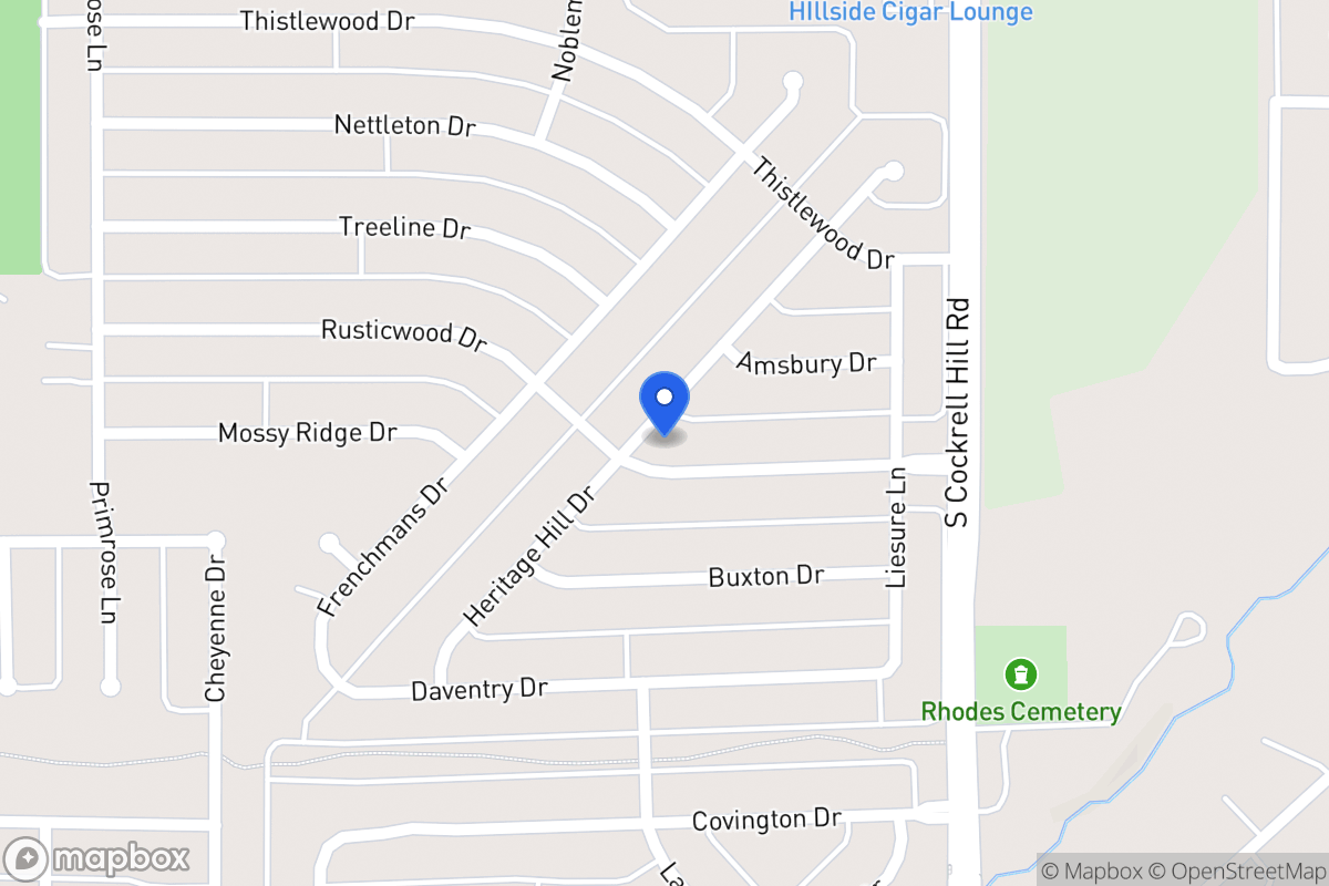 Map of 1329 Rusticwood Dr