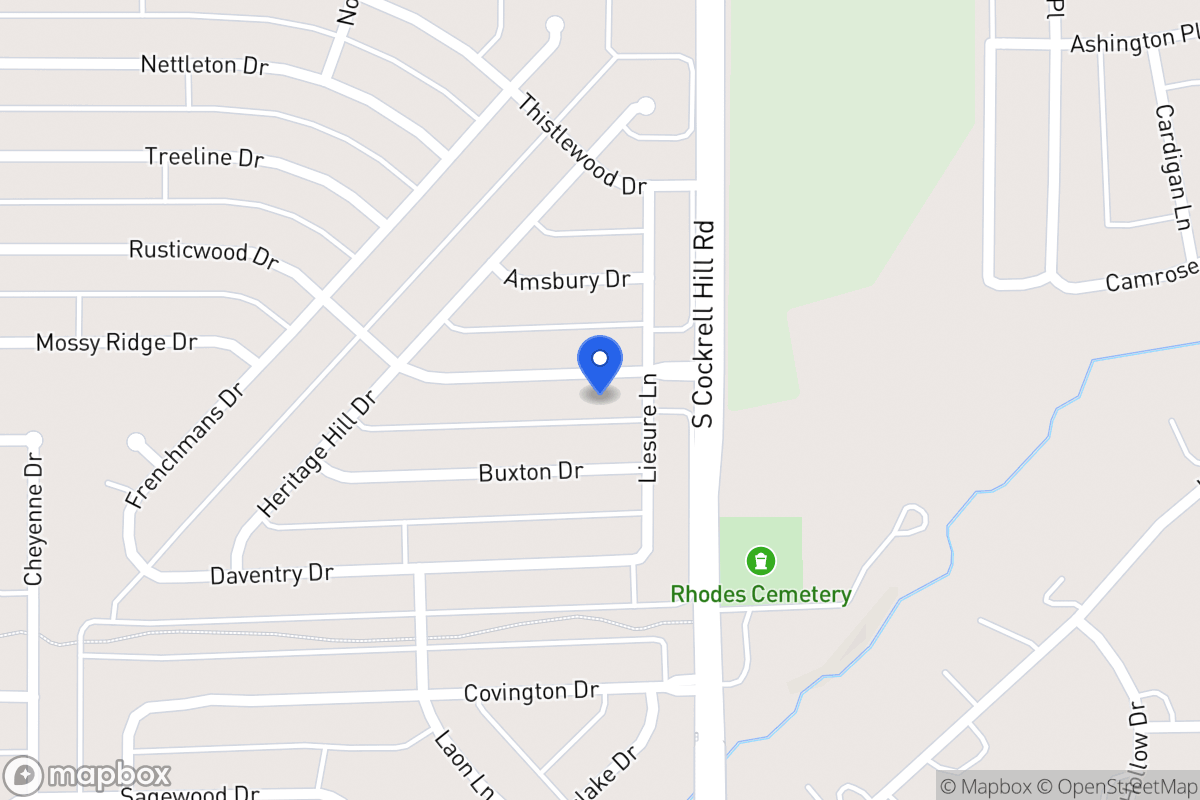 Map of 1304 Rusticwood Dr
