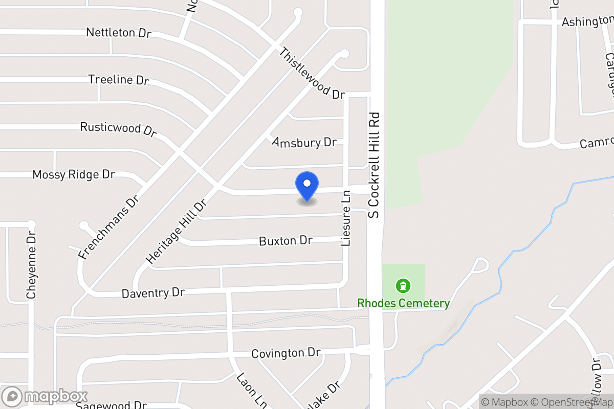 Map of 1308 Rusticwood Dr