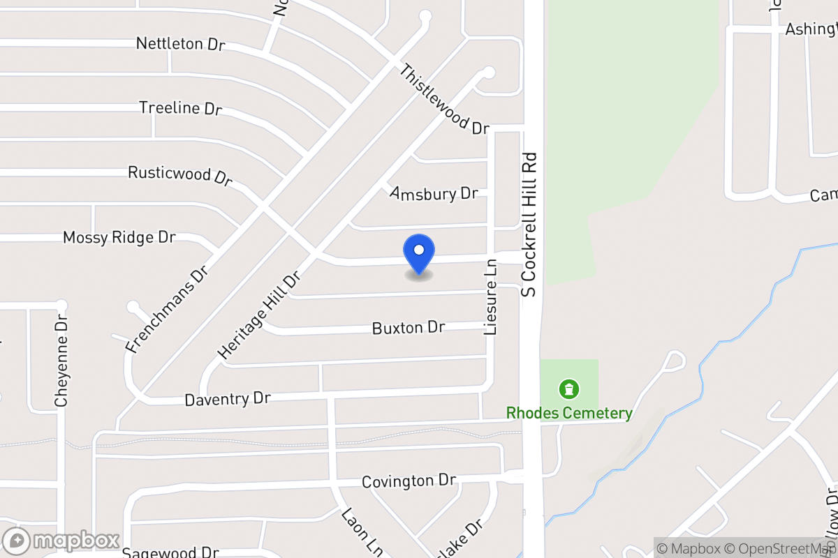 Map of 1312 Rusticwood Dr