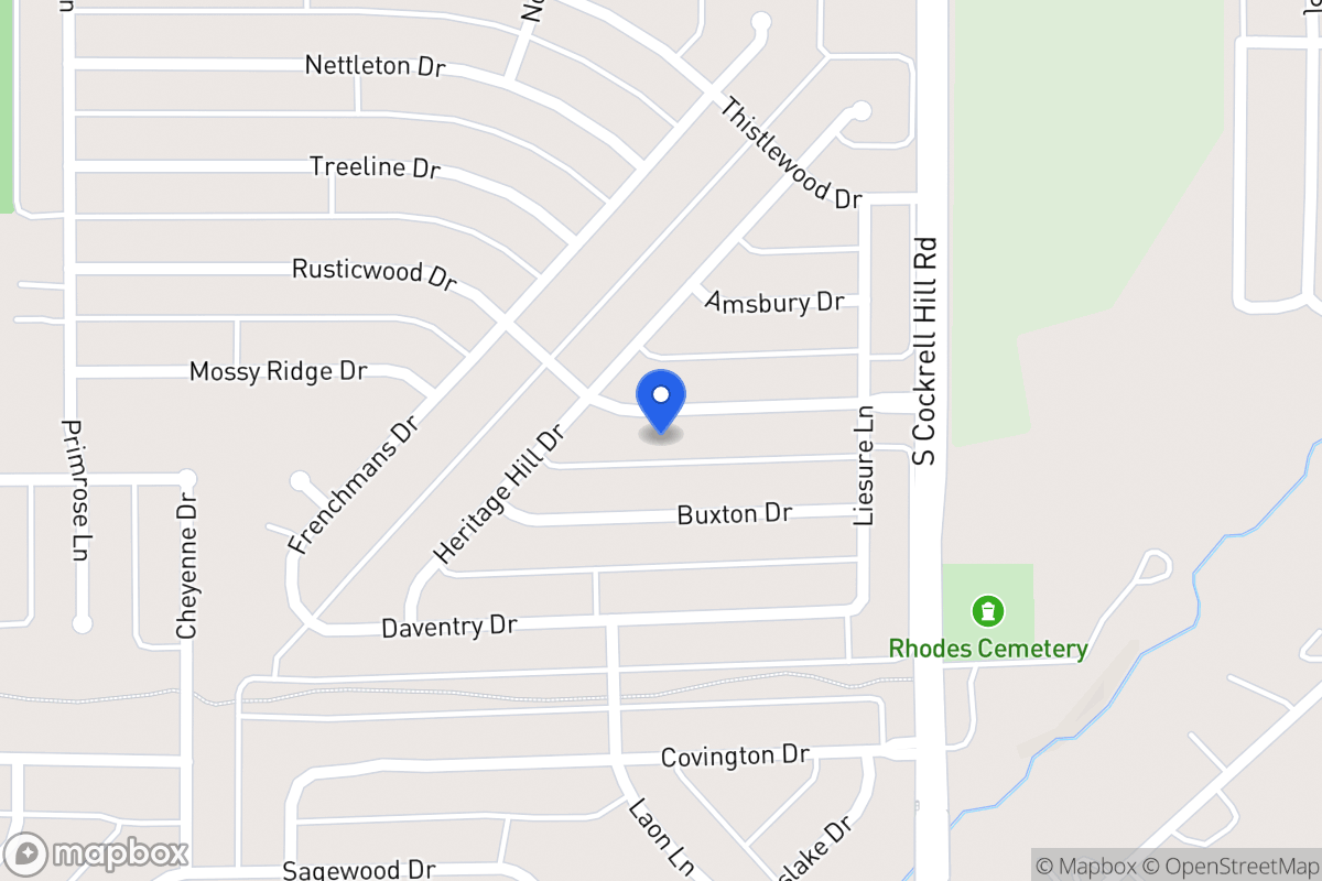 Map of 1324 Rusticwood Dr