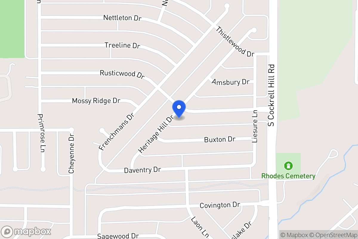 Map of 1332 Rusticwood Dr