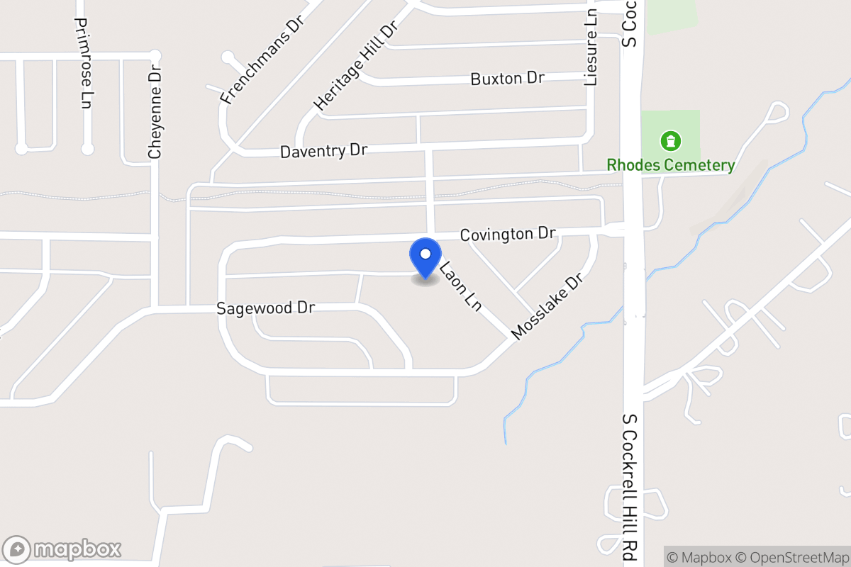 Map of 1117 Laon Ln