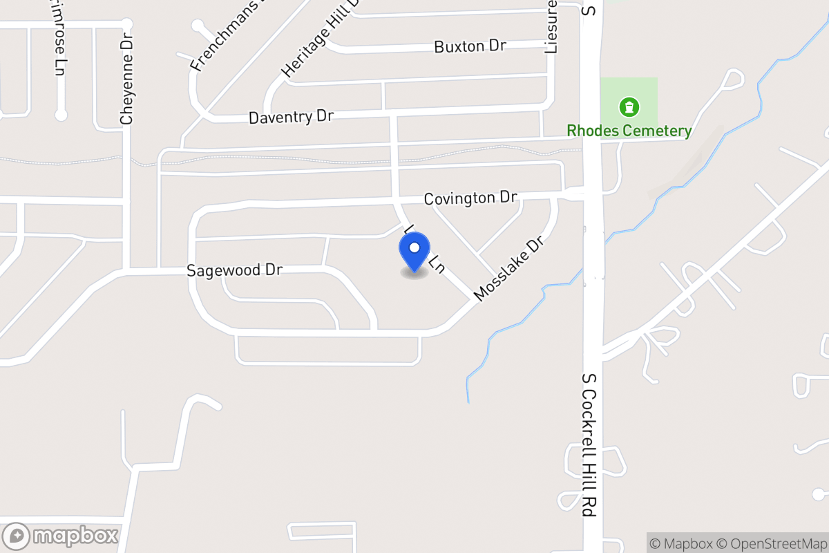 Map of 1109 Laon Ln