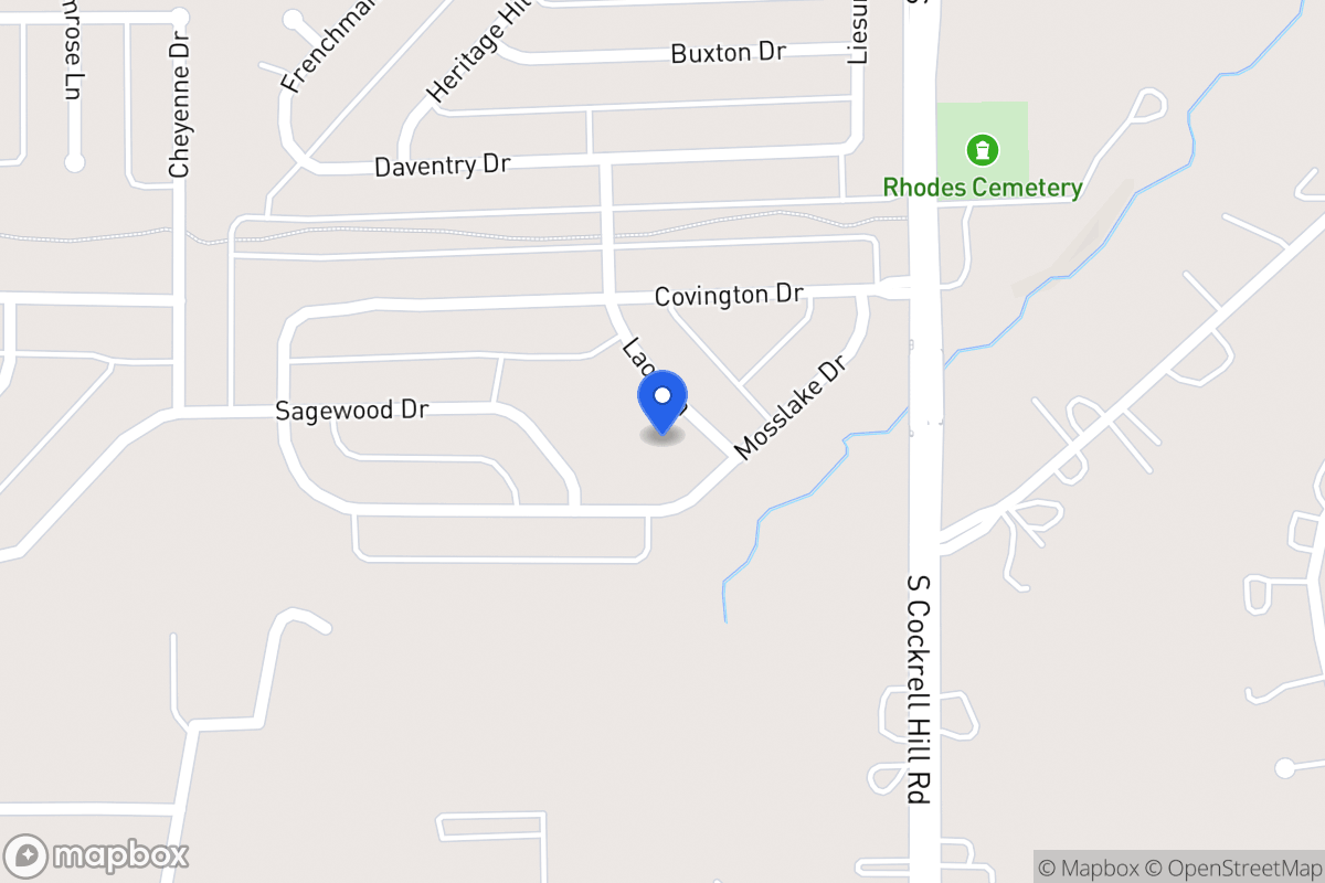 Map of 1105 Laon Ln