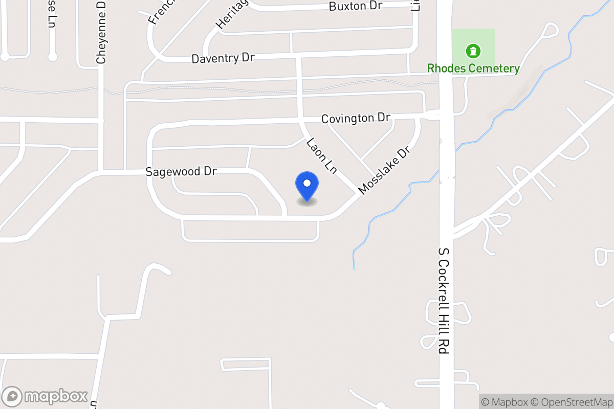 Map of 1401 Sagewood Dr