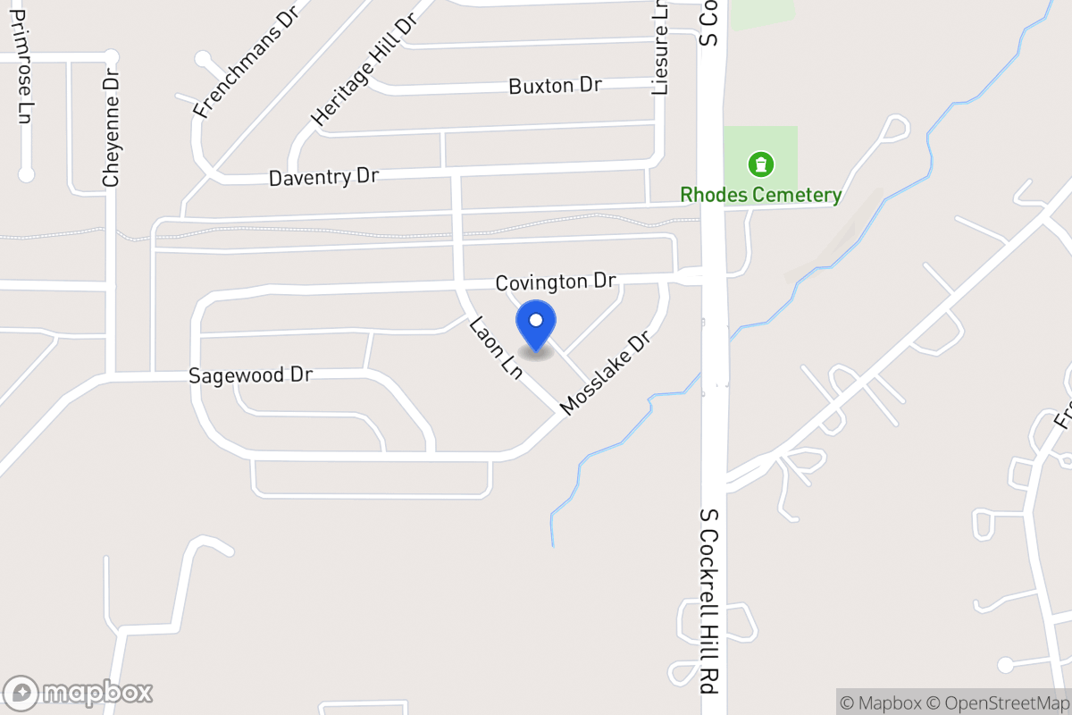 Map of 1104 Laon Ln