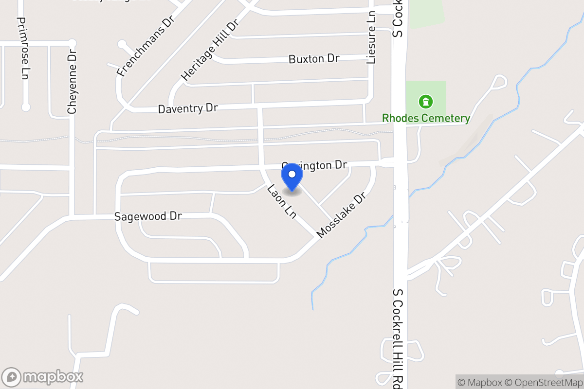 Map of 1112 Laon Ln