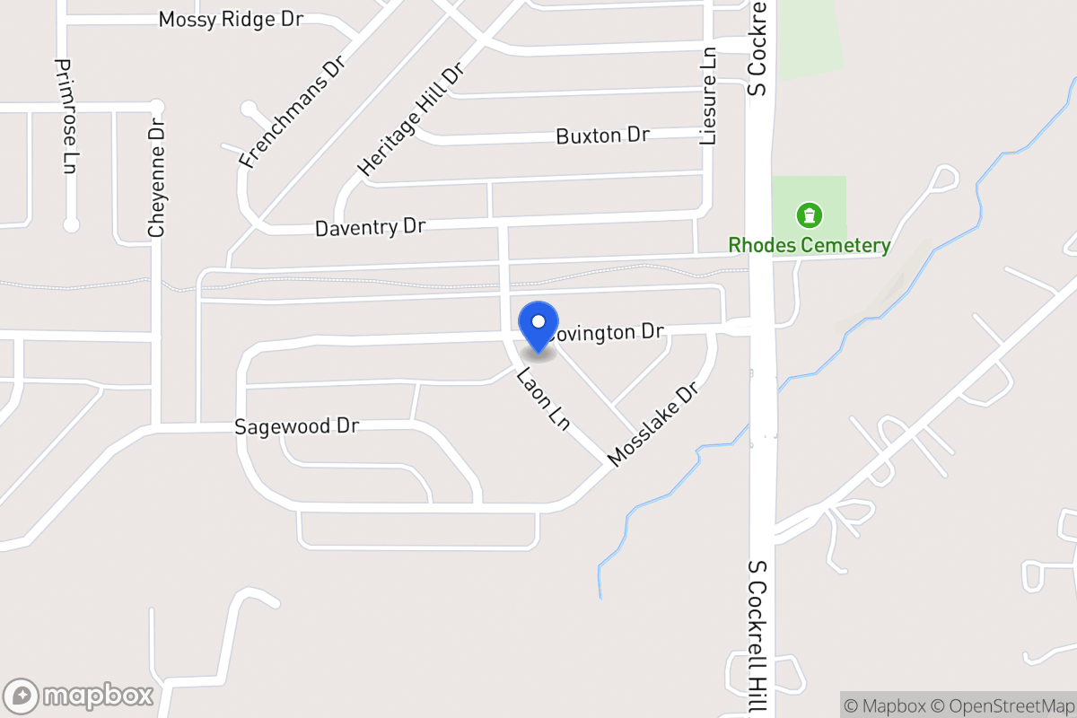 Map of 1116 Laon Ln