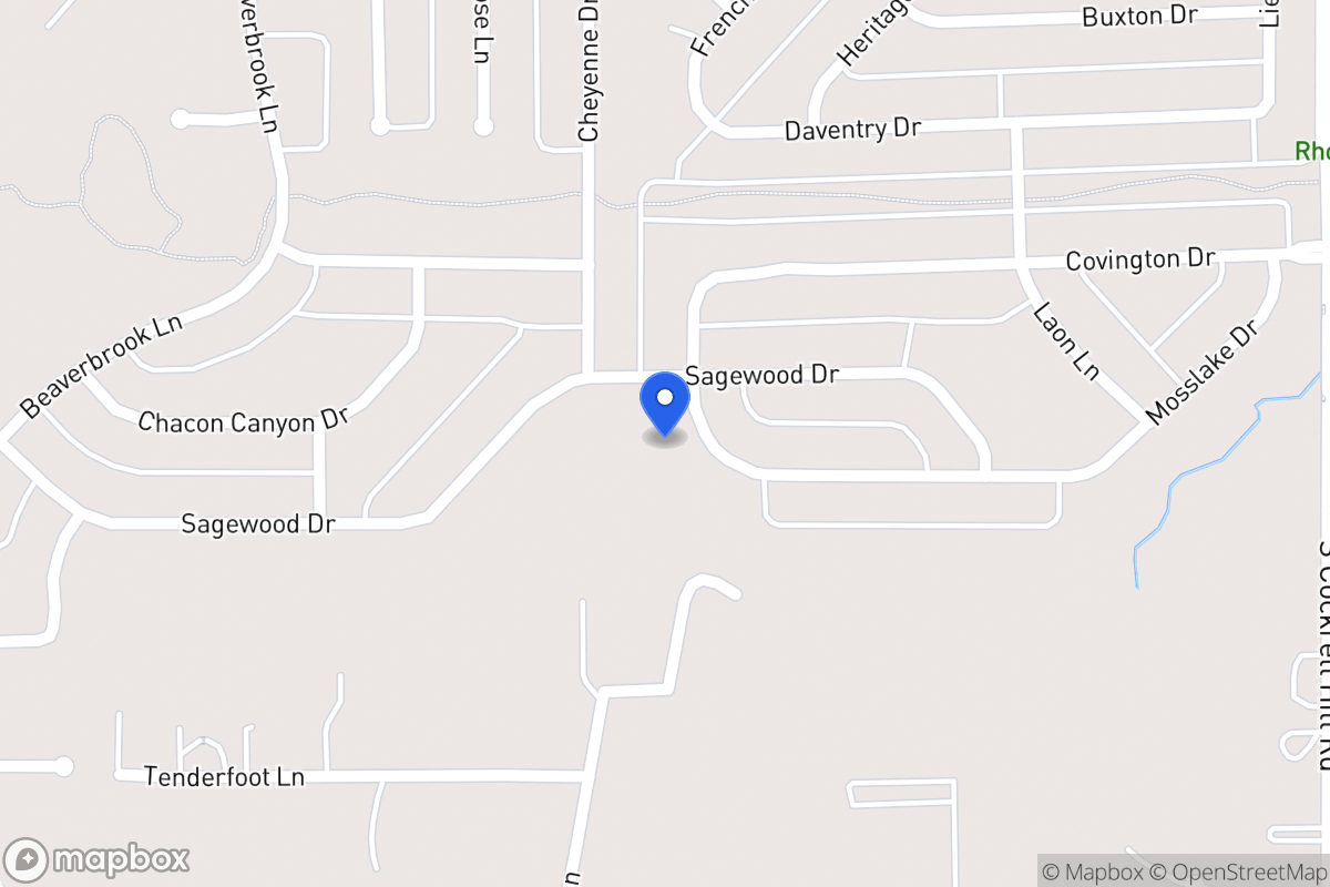 Map of 1452 Mosslake Dr