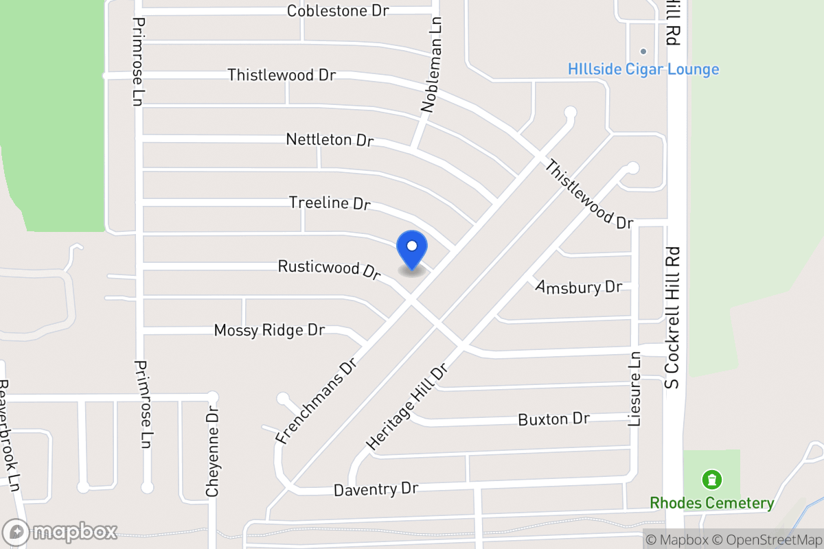 Map of 1337 Rusticwood Dr