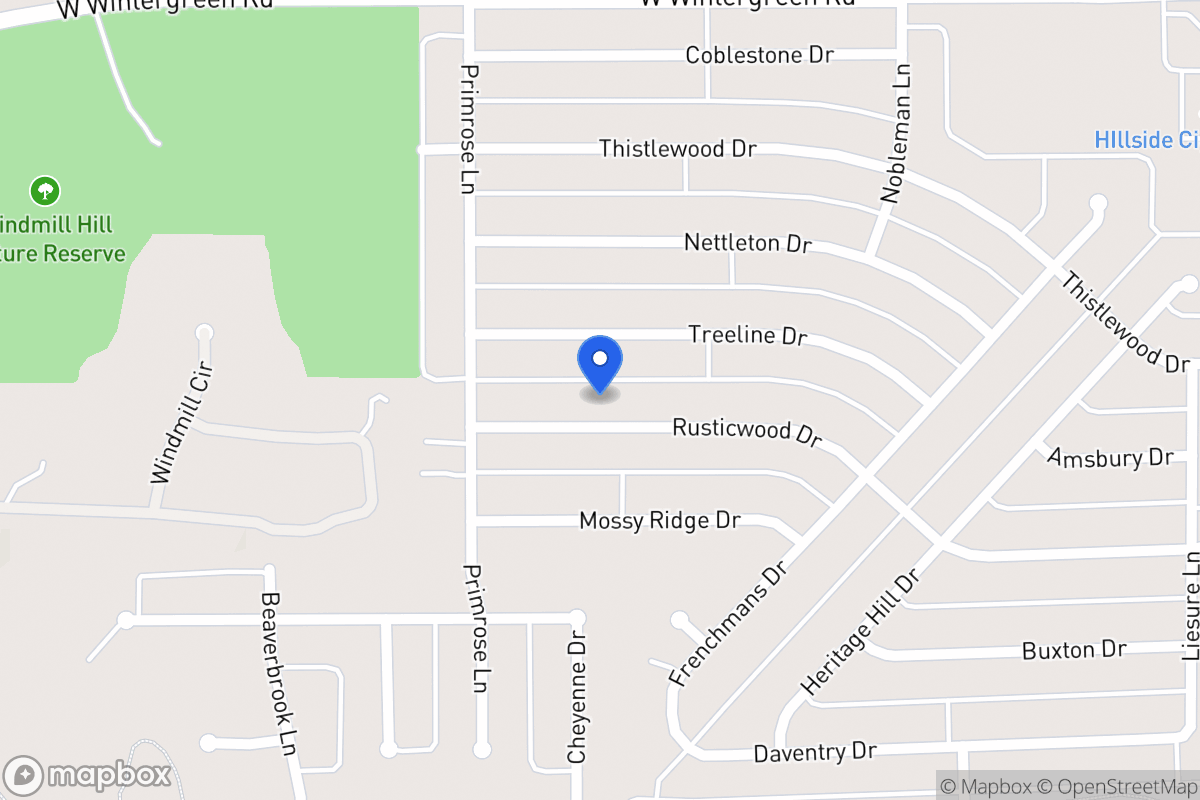 Map of 1517  Rusticwood Dr   ,Desoto, Tx 751157775, Desoto