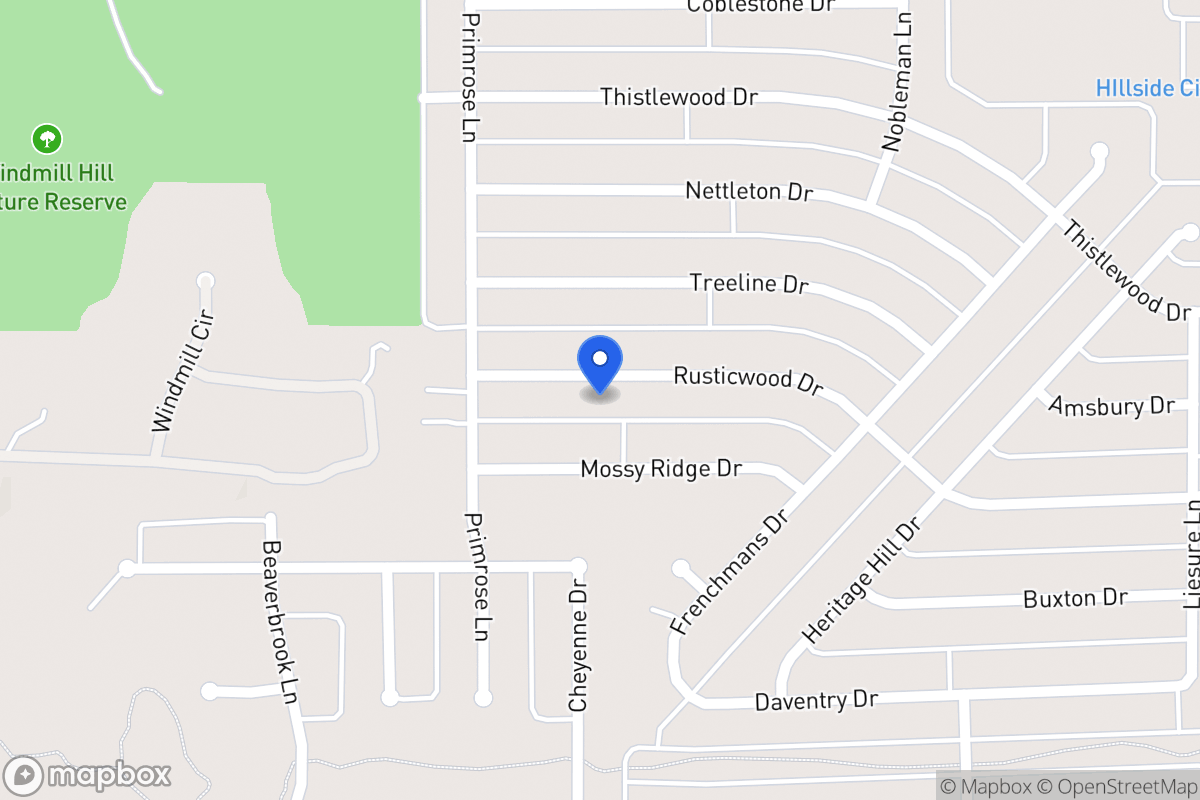 Map of 1516 Rusticwood Dr