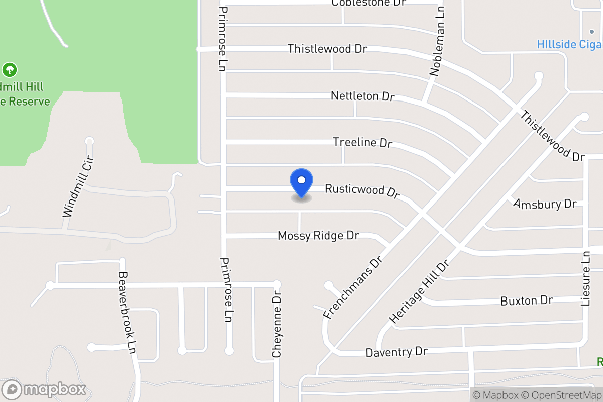 Map of 1512 Rusticwood Dr