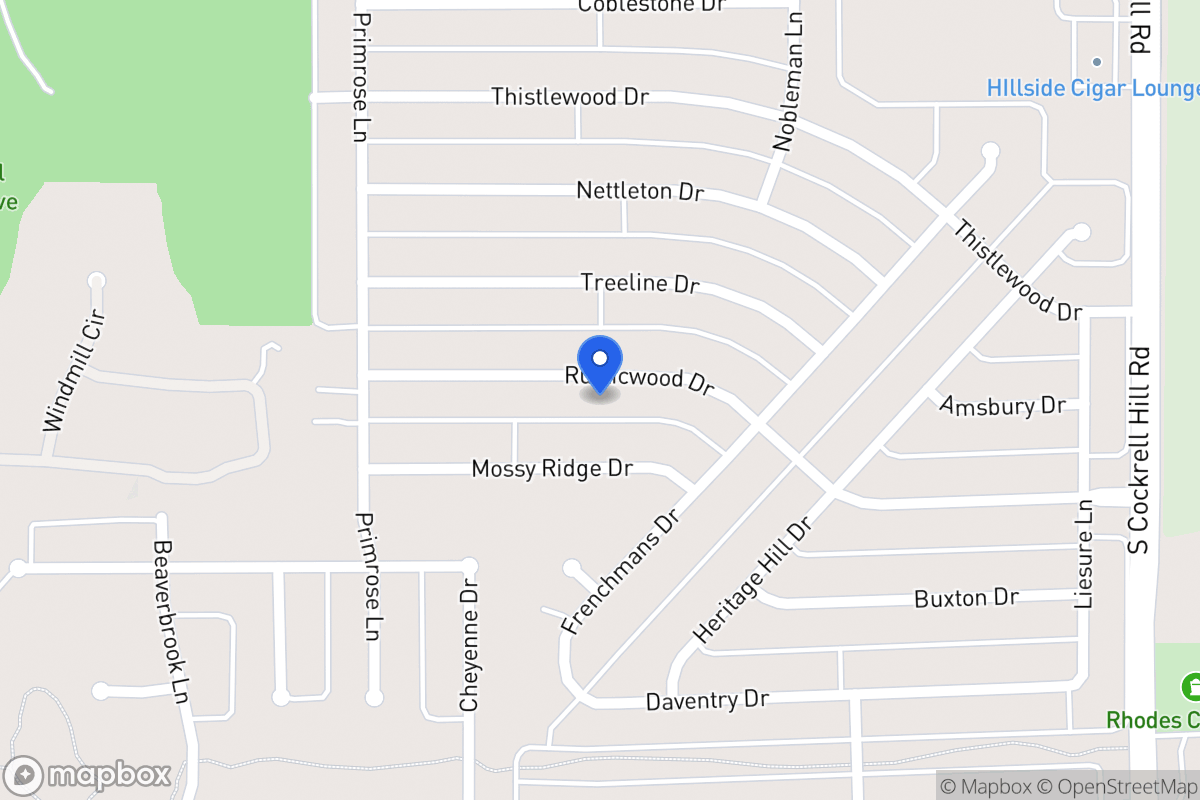 Map of 1500 Rusticwood Dr