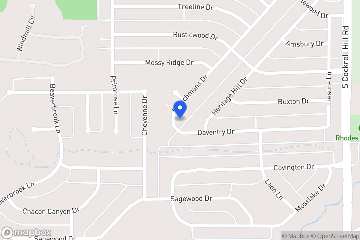 Map of 1200 Frenchmans Dr