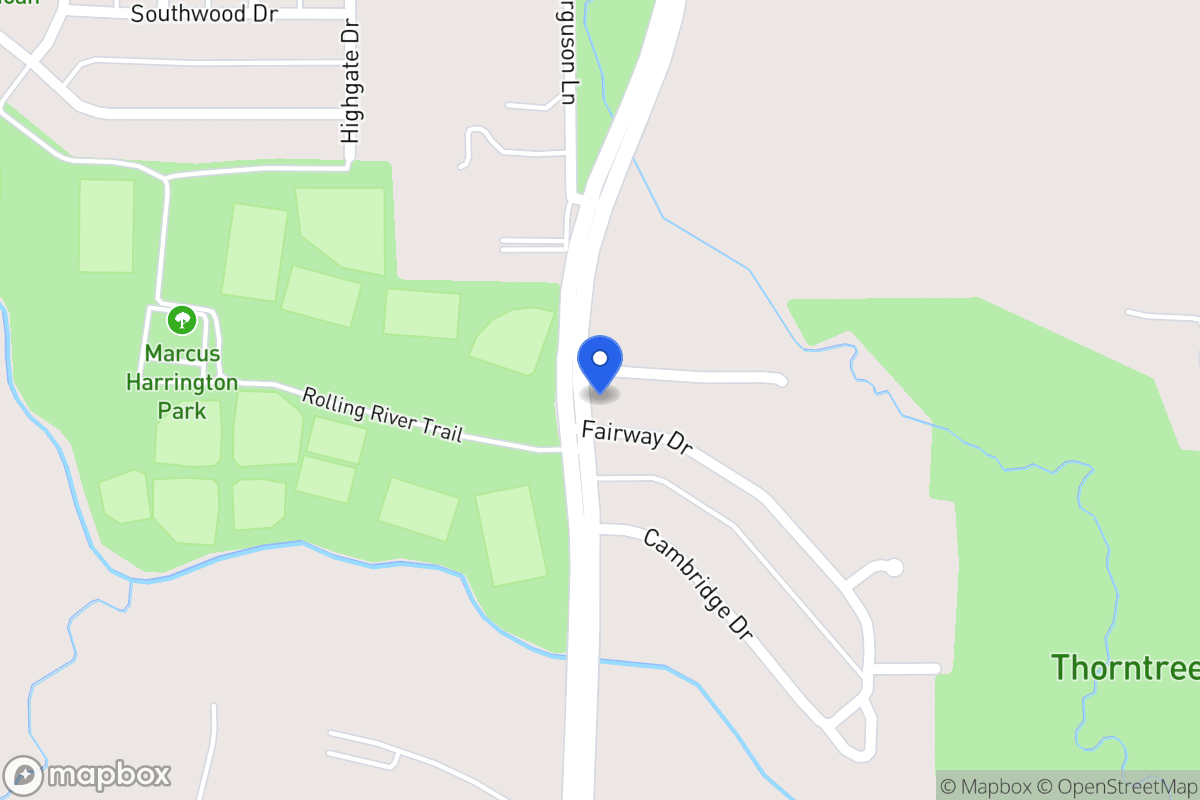 Map of 901 Fairway Dr