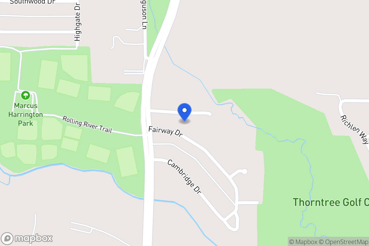Map of 915 Fairway Dr