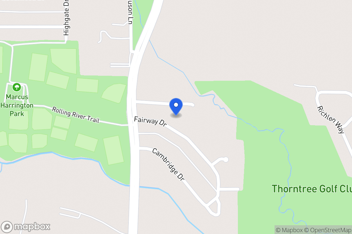 Map of 919 Fairway Dr