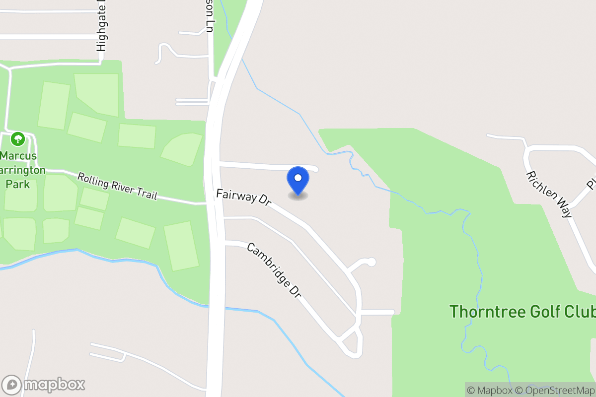 Map of 923 Fairway Dr