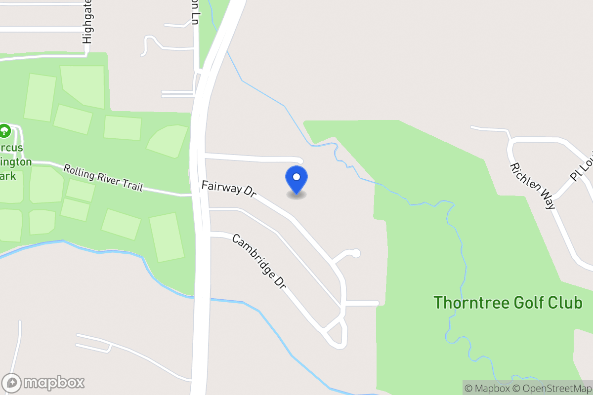 Map of 927 Fairway Dr