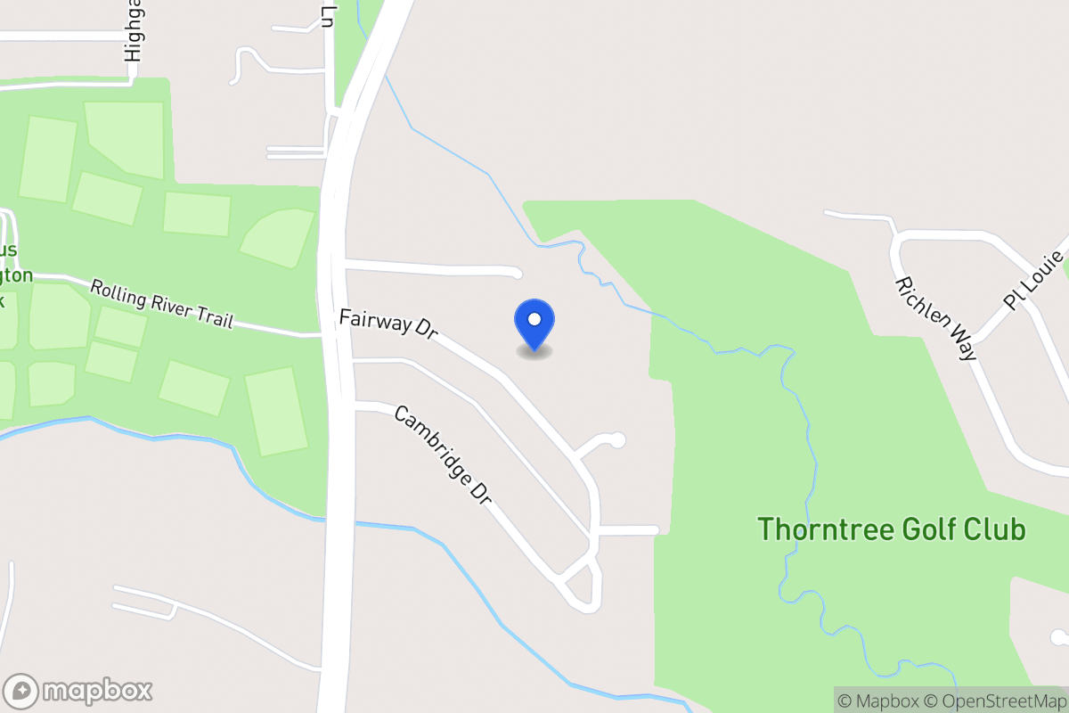 Map of 931 Fairway Dr