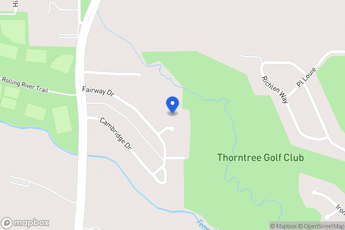 Map of 951 Fairway Cir