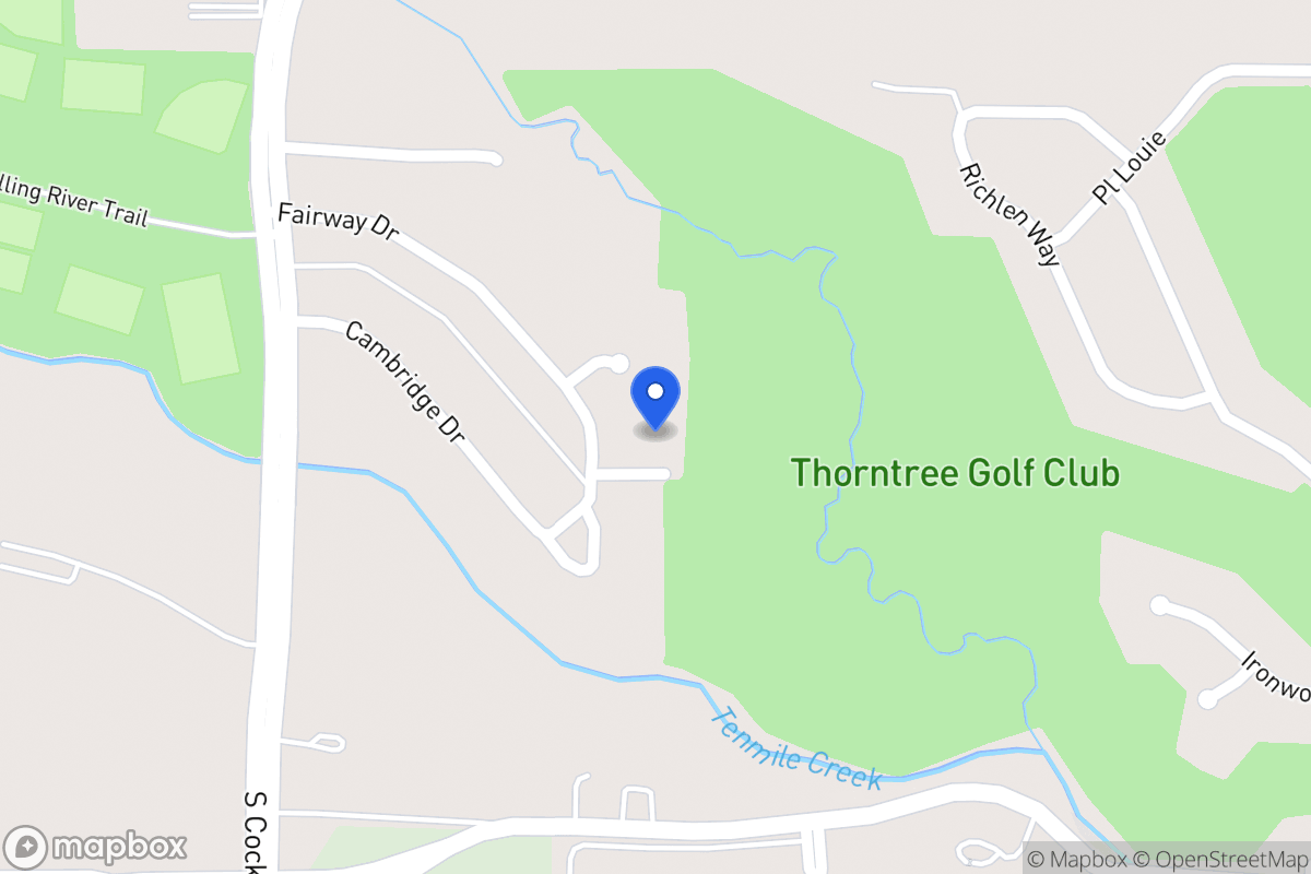 Map of 1003 Fairway Dr
