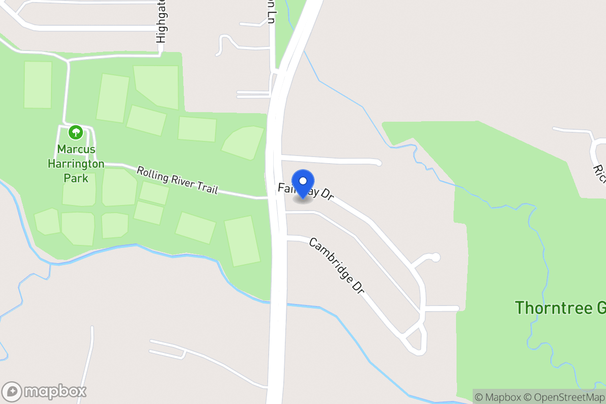 Map of 906 Fairway Dr