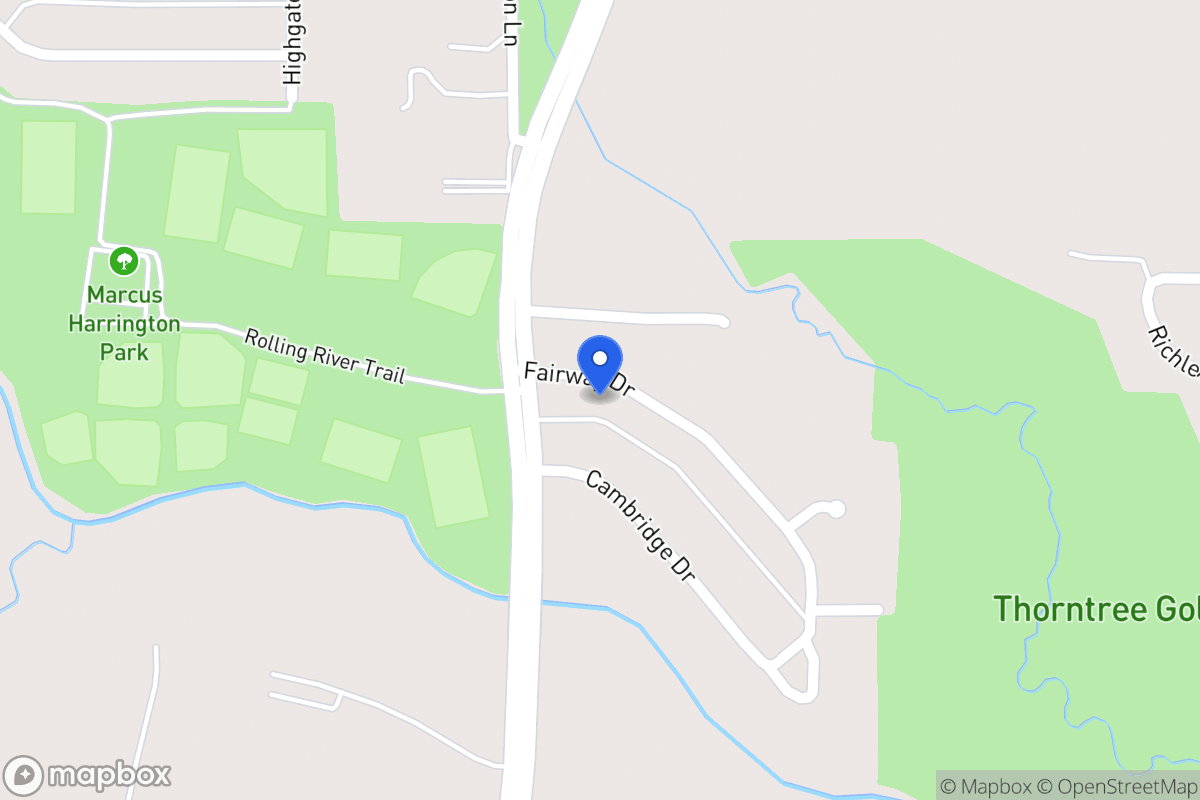 Map of 910 Fairway Dr