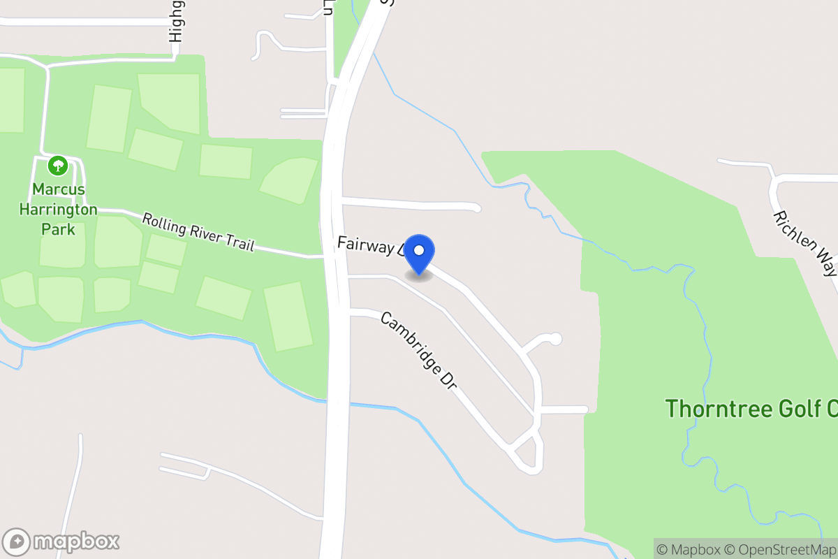 Map of 918 Fairway Dr