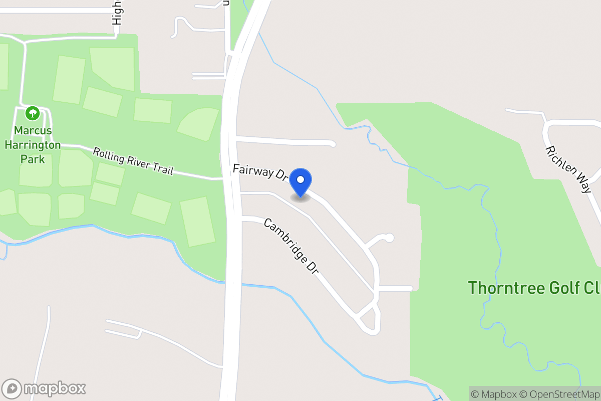Map of 922 Fairway Dr