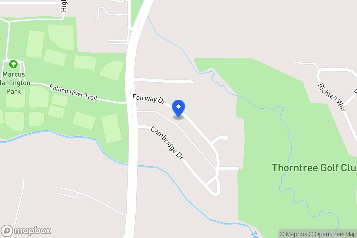 Map of 926 Fairway Dr