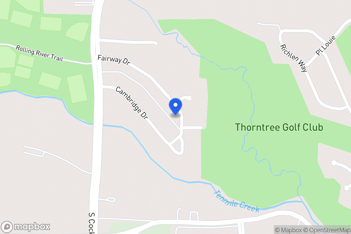 Map of 954 Fairway Dr
