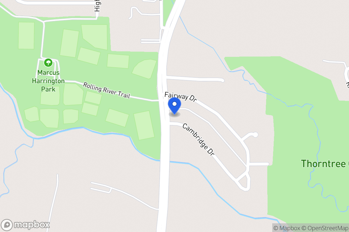 Map of 903 Cambridge Dr