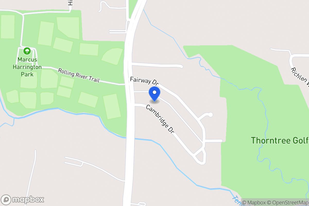 Map of 911 Cambridge Dr