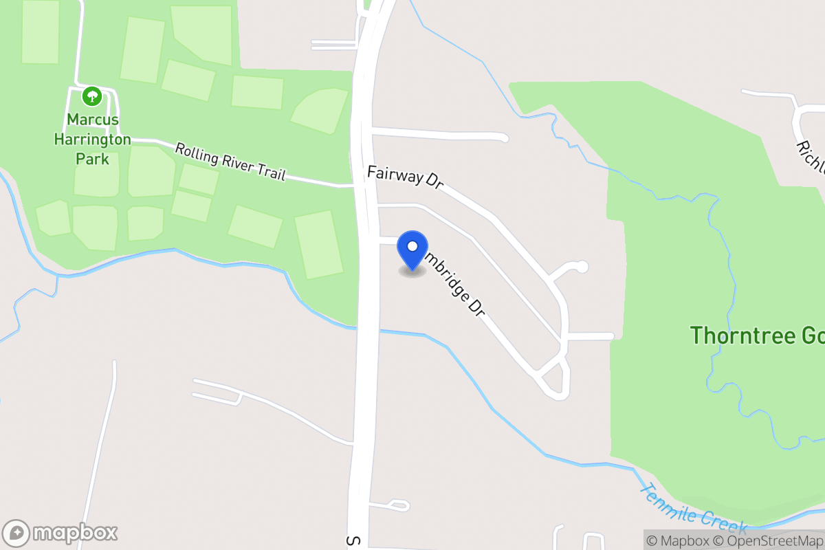 Map of 906 Cambridge Dr