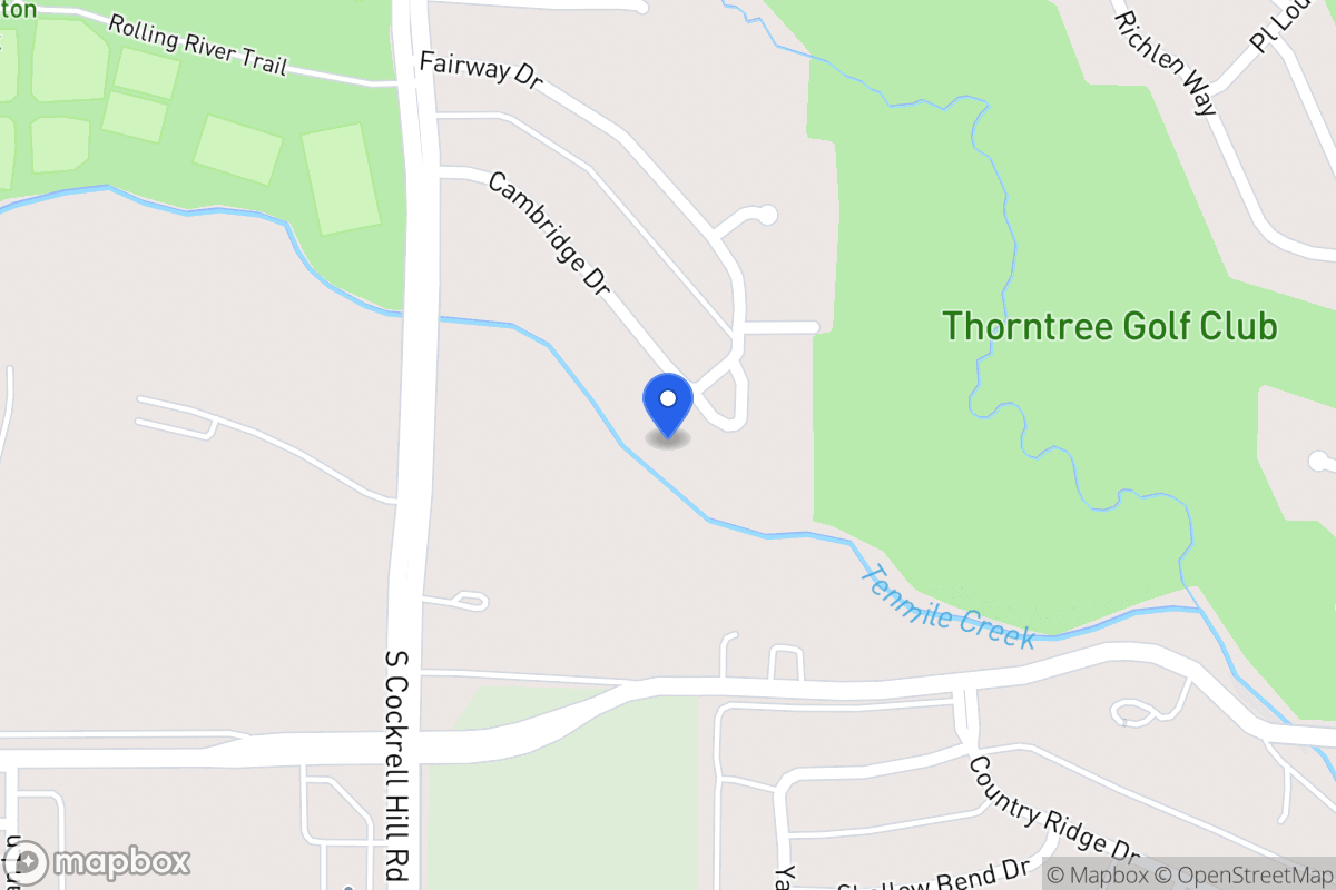Map of 938 Cambridge Dr