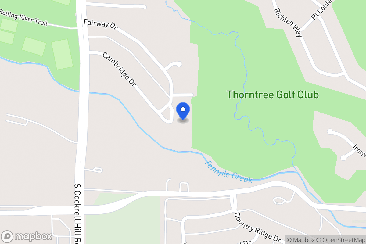 Map of 950 Cambridge Dr