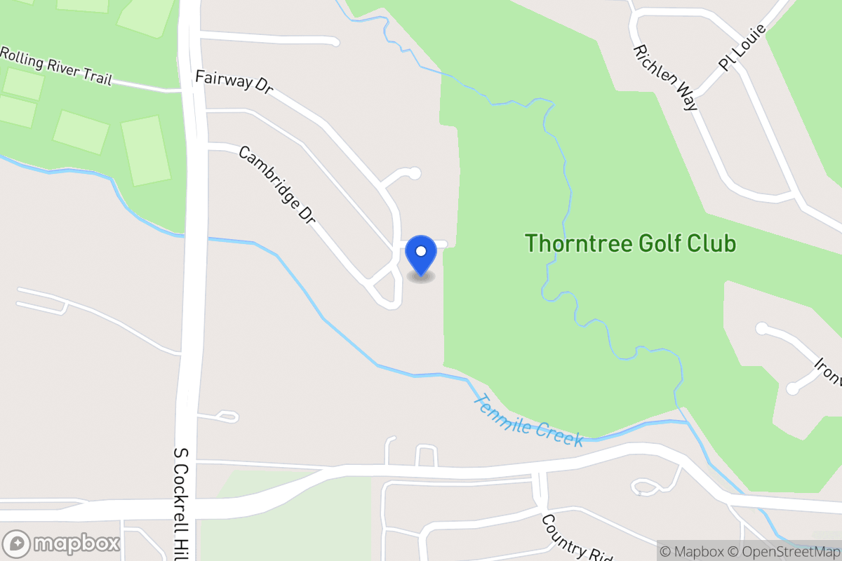 Map of 954 Cambridge Dr