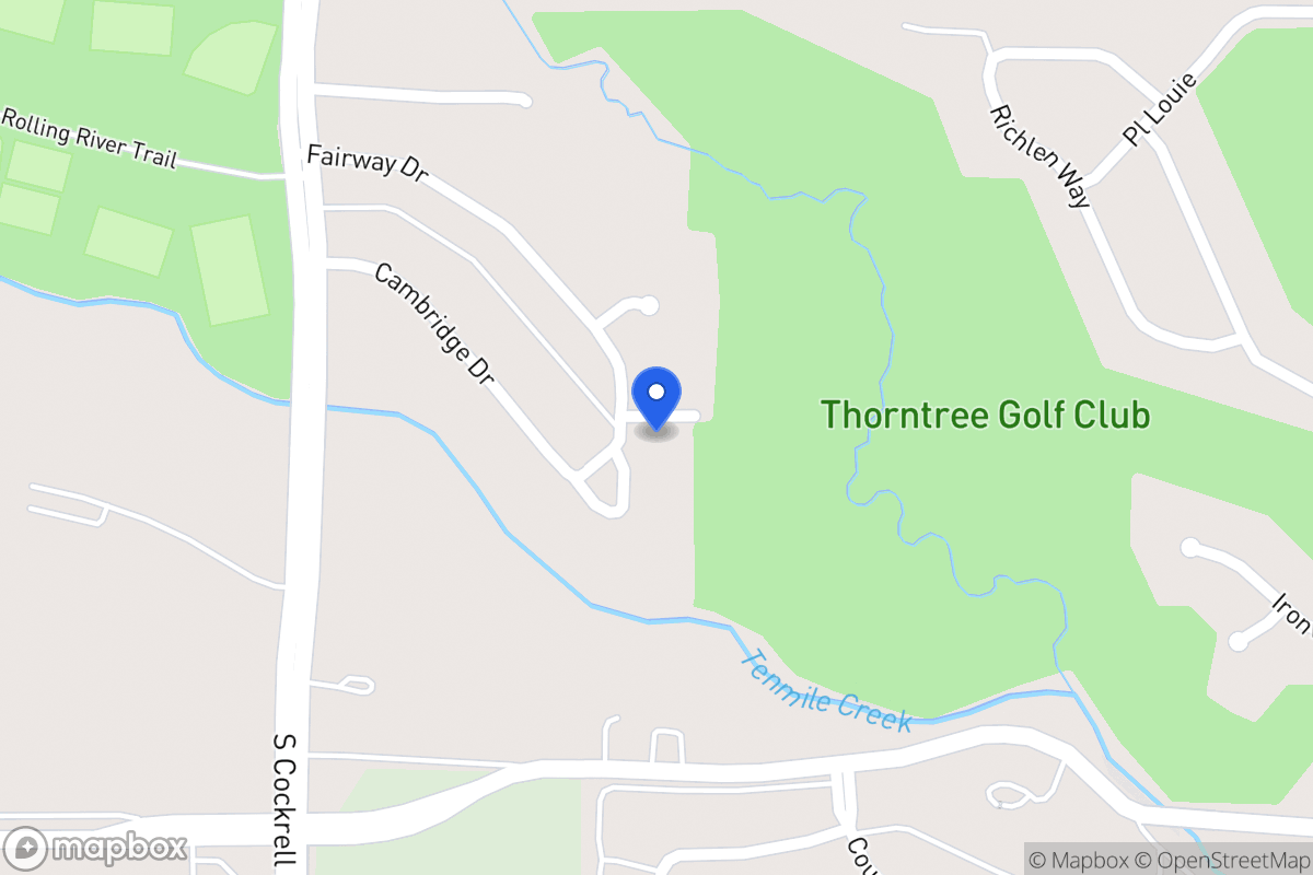 Map of 958 Cambridge Dr