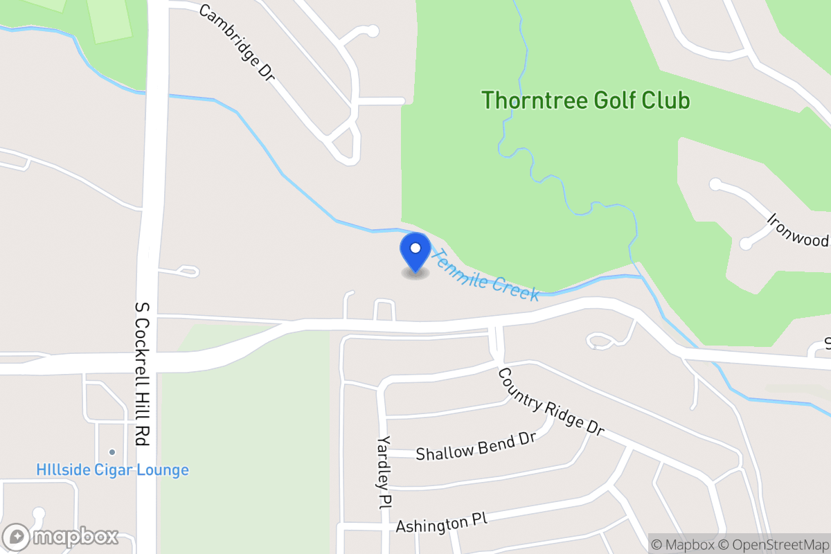 Map of 1015 Wintergreen Rd