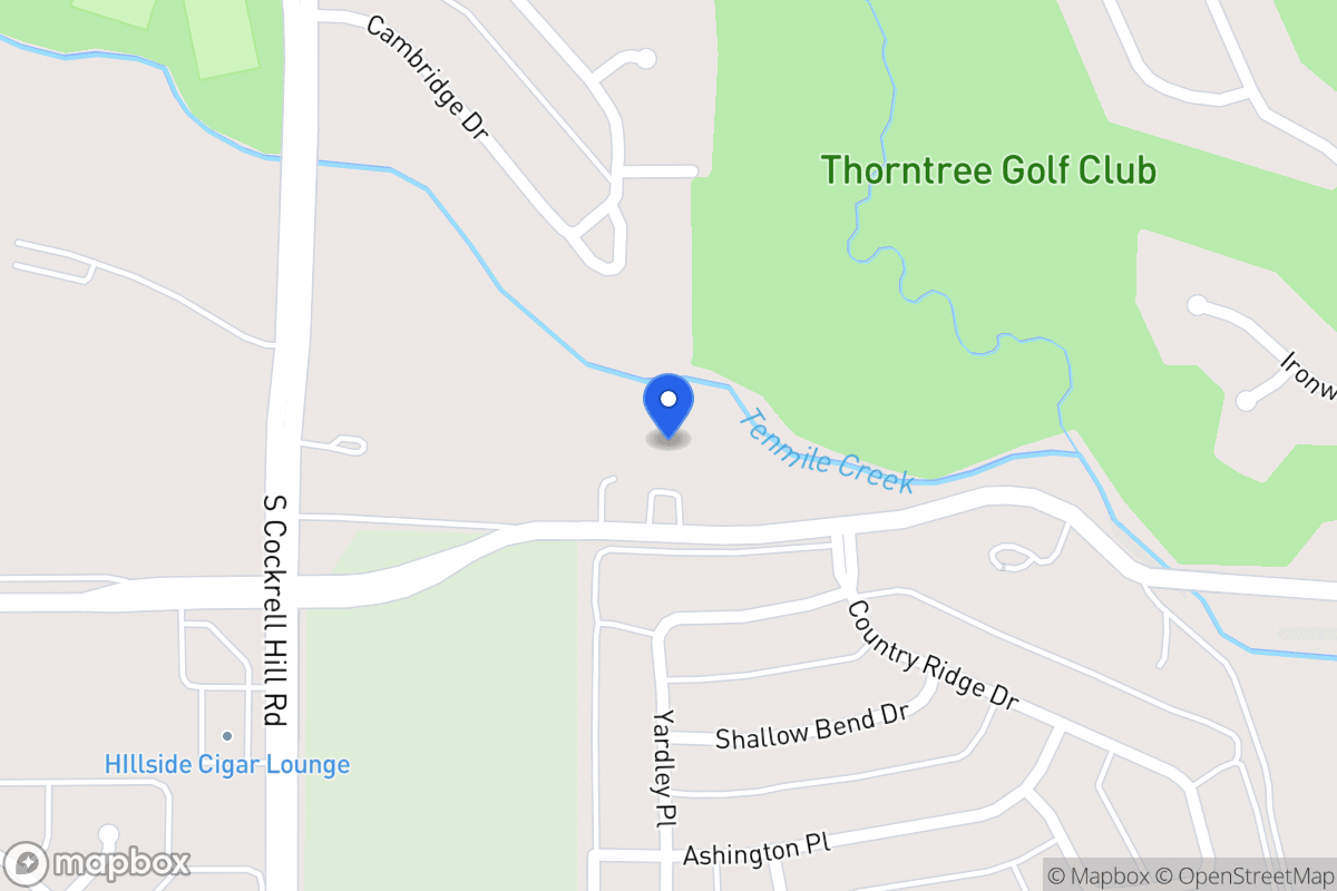 Map of 1011 E Wintergreen Rd