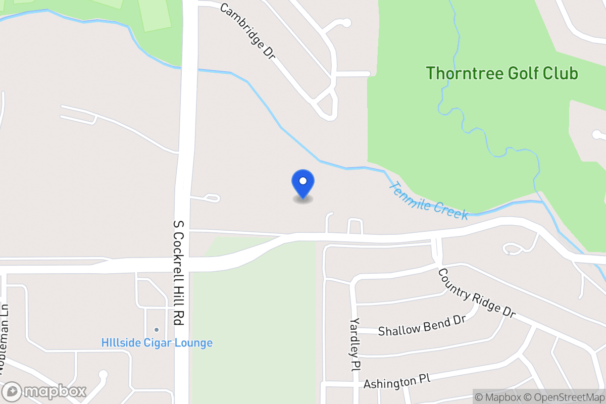 Map of 1003 E Wintergreen Rd