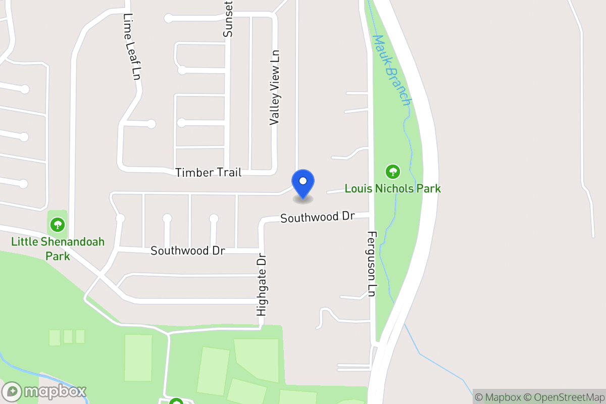 Map of 811 Southwood Dr