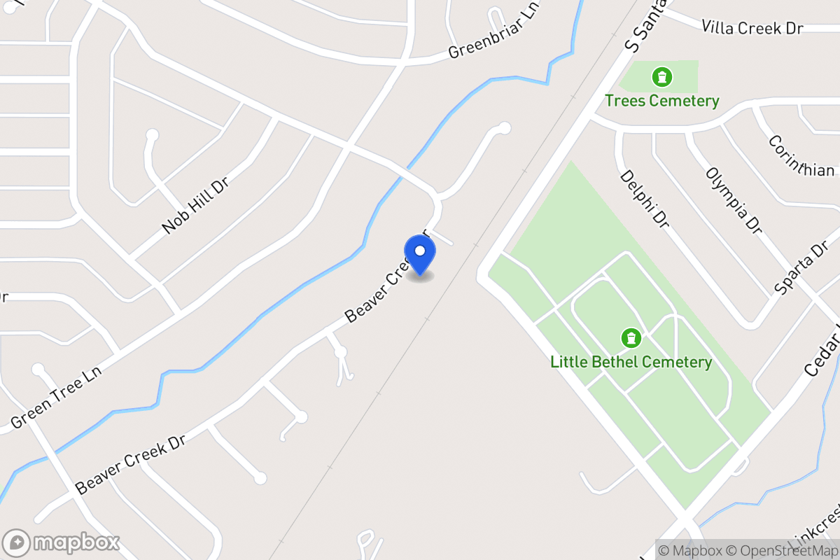 Map of 1618 Beaver Creek Dr
