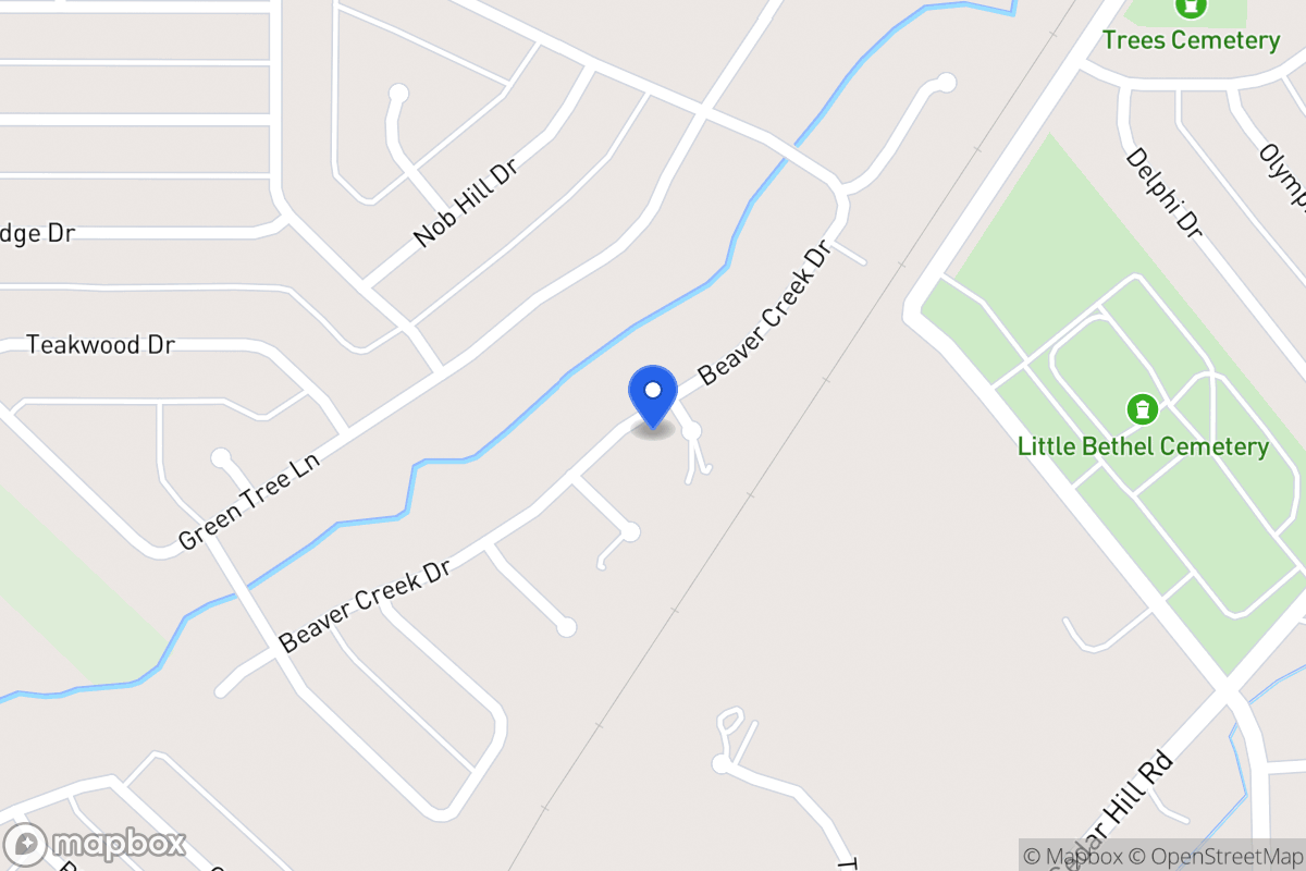Map of 1718 Beaver Creek Cir