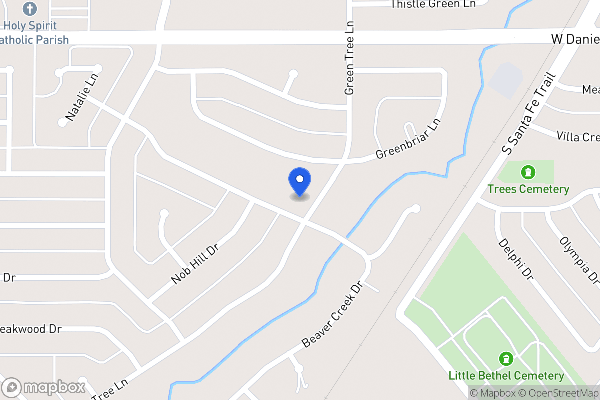 Map of 1003 Beaver Creek Dr