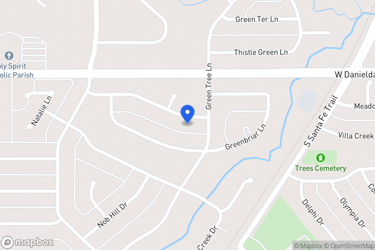 Map of 1006 Wind Ridge Dr